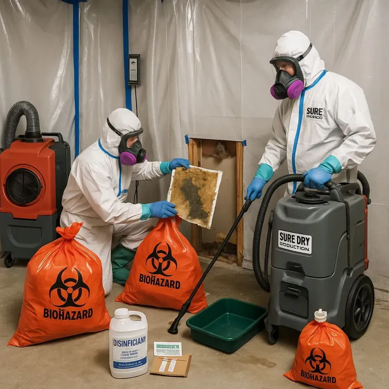 Contaminated Water Handling Protocols process in Franklin, VA