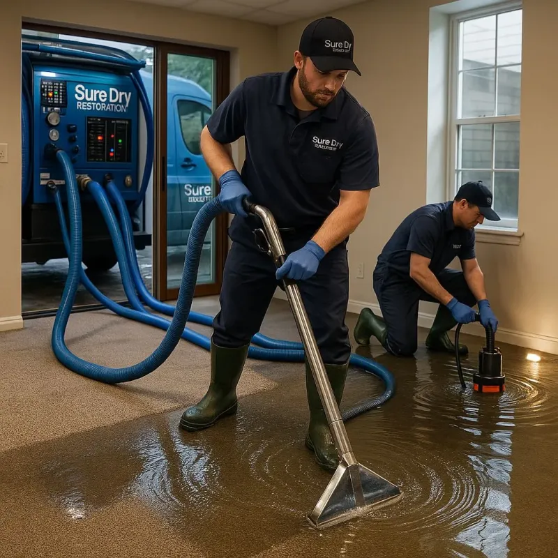 Water Extraction and Removal process in Franklin, VA